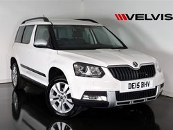 White Used 2015 Skoda Yeti Elegance SUV | £12,721 (Fair price)