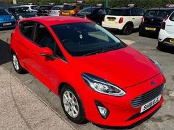 Red Used 2018 Ford Fiesta Zetec Hatchback | £9,700 (Fair price)