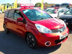 Red Used 2012 Nissan Note N-TEC MPV | £5,995 (Fair price)