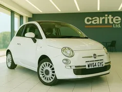 White Used 2014 Fiat 500 Lounge Cabriolet | £6,295 (Fair price)