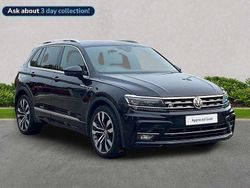 Black Used 2020 VW Tiguan R-line SUV | £20,224 (Good price)