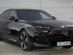 Black Used 2023 BMW i7 M Sport Sedan | £67,795 (Fair price)