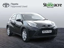 Black Used 2024 Toyota Aygo PURE Hatchback | £15,500 (Fair price)