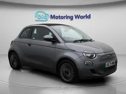 Grey Used 2021 Fiat 500e Icon Cabriolet | £13,600 (A bit pricey)