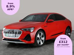 Red Used 2022 Audi e-tron S-Line SUV | £22,690 (Super price)
