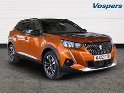 Orange Used 2022 Peugeot 2008 GTi SUV | £16,700 (Fair price)