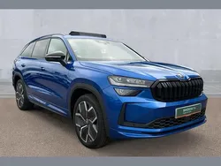 Blue Used 2025 Skoda Kodiaq SportLine SUV | £40,790 (A bit pricey)