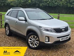 Silver Used 2013 Kia Sorento 3 SUV | £8,499 (Fair price)