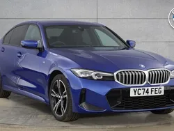 Blue Used 2024 BMW 330e M Sport | £30,945