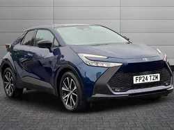 Midnight teal Used 2024 Toyota C-HR Design SUV | £26,301 (Fair price)
