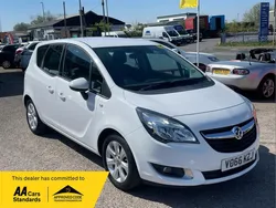 White Used 2016 Vauxhall Meriva MPV | £4,495 (Fair price)