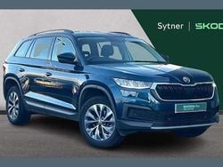 Petrol blue metallic Used 2023 Skoda Kodiaq SE Drive SUV | £26,500 (Good price)