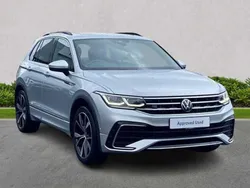 Silver Used 2023 VW Tiguan R-line SUV | £29,480 (Fair price)