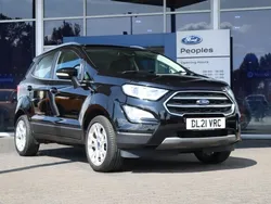 Black Used 2021 Ford Ecosport Titanium SUV | £12,796 (Fair price)