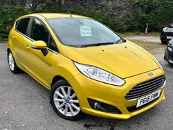 Yellow Used 2015 Ford Fiesta Titanium Hatchback | £6,500 (Fair price)