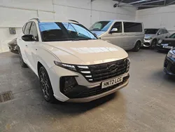 White Used 2022 Hyundai Tucson N Line SUV | £22,990 (Fair price)