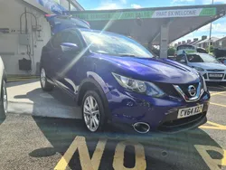 Blue Used 2014 Nissan Qashqai Acenta SUV | £6,395 (A bit pricey)