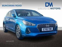 Blue Used 2018 Hyundai i30 SE Hatchback | £8,945 (Fair price)