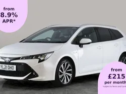 White Used 2021 Toyota Corolla Design Estate | £15,842 (Fair price)