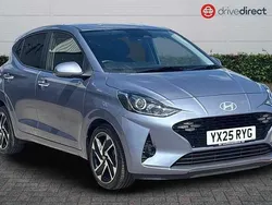 Pearl meta blue Used 2025 Hyundai i10 Premium Hatchback | £16,118 (A bit pricey)