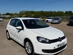 White Used 2010 VW Golf VI SE Hatchback | £2,595 (Fair price)