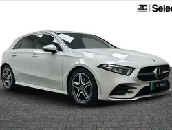 White Used 2020 Mercedes A200 AMG line Hatchback | £16,500 (Fair price)