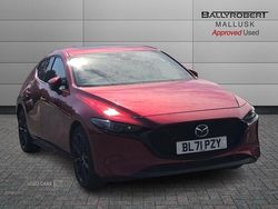 Red Used 2022 Mazda 3 Inclusive Hatchback | £19,500 (A bit pricey)