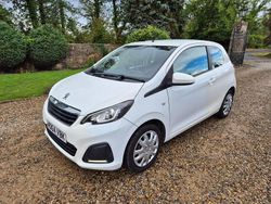White Used 2015 Peugeot 108 Active Hatchback | £3,995 (Fair price)