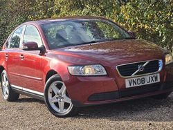 Red Used 2008 Volvo S40 Sedan | £3,450 (Fair price)