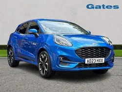 Blue Used 2023 Ford Puma ST-Line X Hatchback | £18,499 (Fair price)
