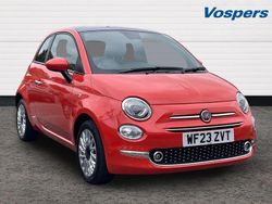 Orange Used 2023 Fiat 500 Hatchback | £11,650 (Fair price)