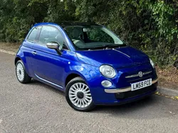 Blue Used 2009 Fiat 500 Lounge Hatchback | £2,895 (Expensive)