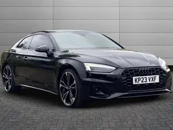 Black Used 2023 Audi A5 Black Edition Coupe | £27,595 (Fair price)