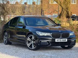 Black Used 2016 BMW 740 M Sport Sedan | £16,495 (Fair price)