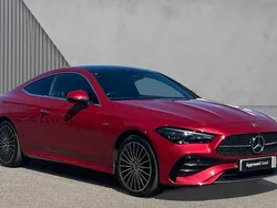 Red Used 2024 Mercedes CLE300 AMG Line Premium Coupe | £47,161 (Fair price)