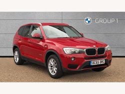 Red Used 2015 BMW X3 Comfort Edition SUV | £17,995 (Fair price)