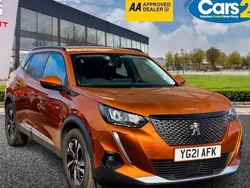 Orange Used 2021 Peugeot 2008 Allure Premium SUV | £13,999 (Fair price)