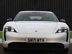 White Used 2021 Porsche Taycan Performance Package Sedan | £40,985 (Fair price)