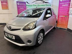 Silver Used 2012 Toyota Aygo Hatchback | £3,650