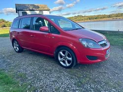 Red Used 2012 Vauxhall Zafira MPV | £2,795 (Fair price)