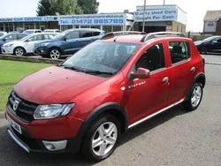 Red Used 2014 Dacia Sandero Ambiance Hatchback | £3,995 (A bit pricey)