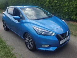 Blue Used 2017 Nissan Micra N-Connecta Hatchback | £8,495 (Fair price)