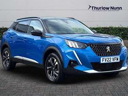 Blue Used 2022 Peugeot 2008 GT SUV | £14,157 (Good price)