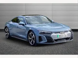 Grey Used 2022 Audi e-tron GT quattro Comfort Sedan | £45,150 (Fair price)
