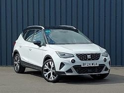 White Used 2024 Seat Arona Xperience Lux SUV | £17,998 (A bit pricey)