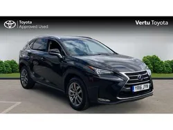 Black Used 2016 Lexus NX300h Luxury Line SUV | £15,490 (A bit pricey)