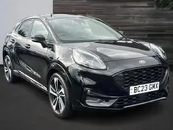 Black Used 2023 Ford Puma Gen-E ST-Line X SUV | £17,325