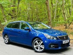 Blue Used 2019 Peugeot 308 GT-line Estate | £7,389 (Fair price)