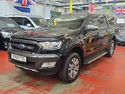 Black Used 2018 Ford Ranger Wildtrack Pickup | £18,895 (Fair price)