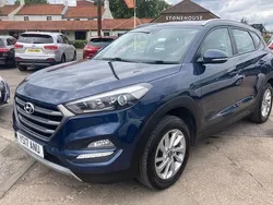 Blue Used 2017 Hyundai Tucson SE SUV | £8,995 (Good price)
